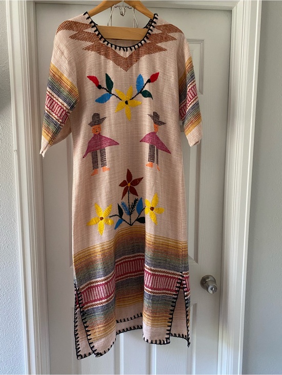 Dresses & Skirts - Vintage Handloomed Embroidered Kaftan